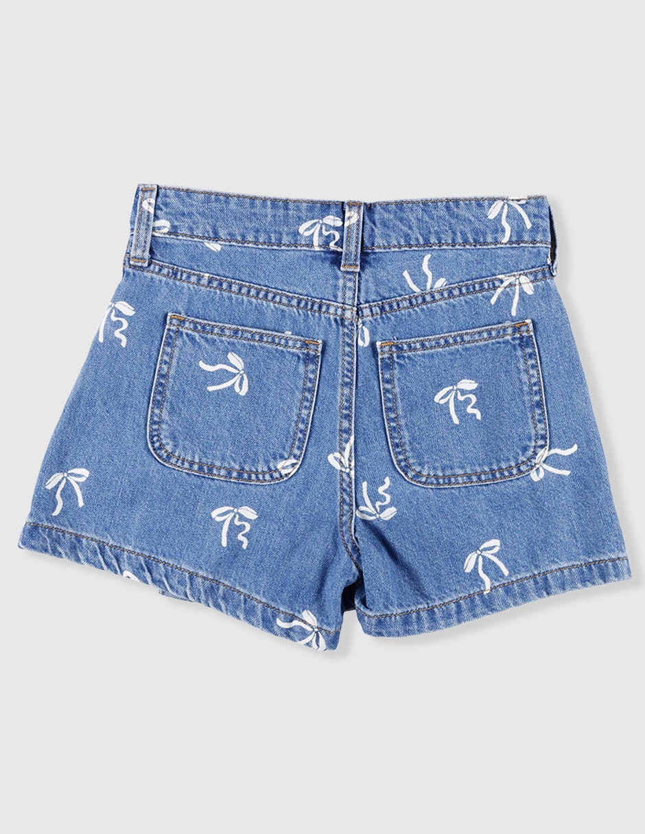 Falda short para niña