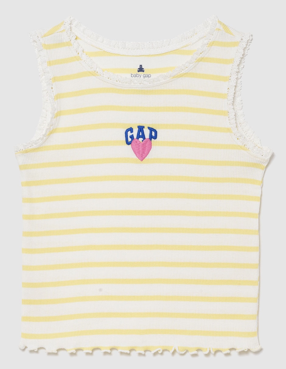 Playera Sin Manga Para Niña