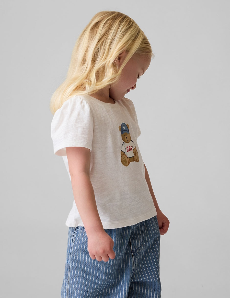 Playera manga corta para niña Playera manga corta para niña