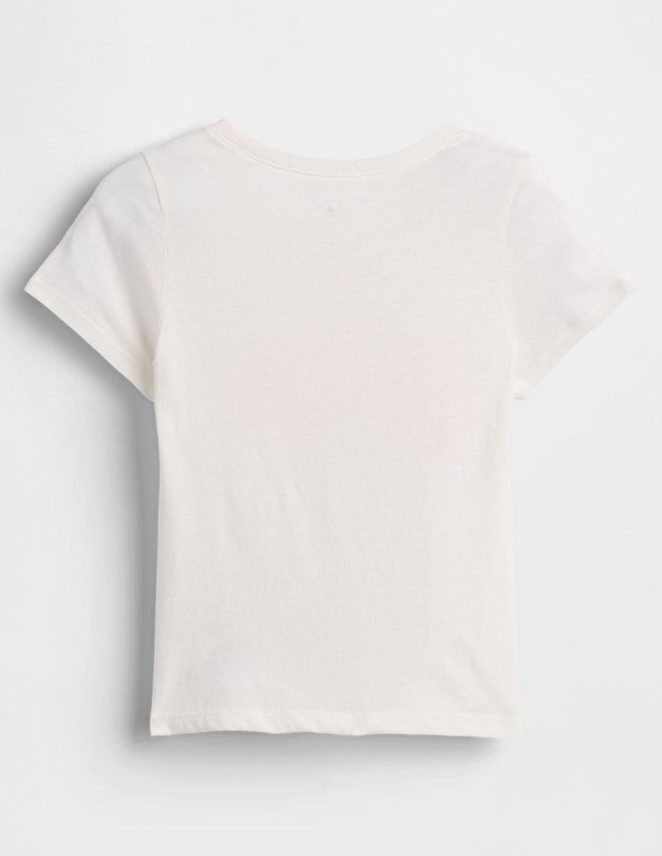Playera manga corta para niña 2