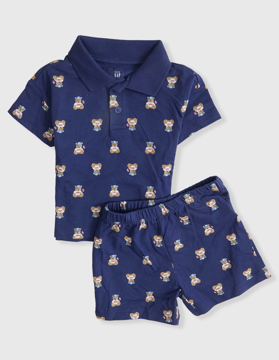 Conjunto Microprint Para Niño