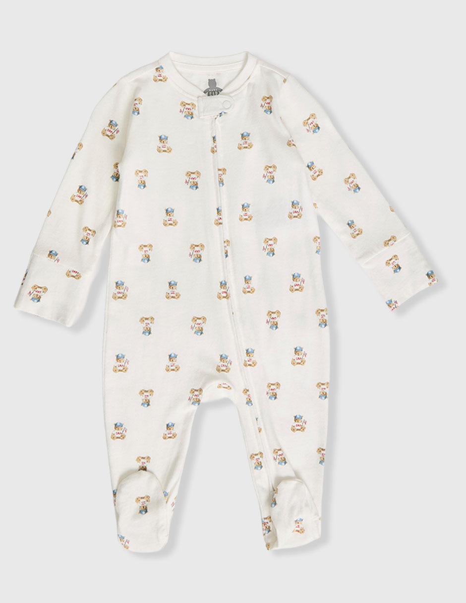 Mameluco de algodón para bebé unisex