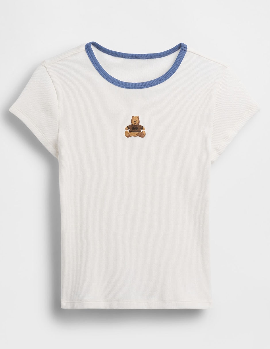 Playera manga corta para niña 2