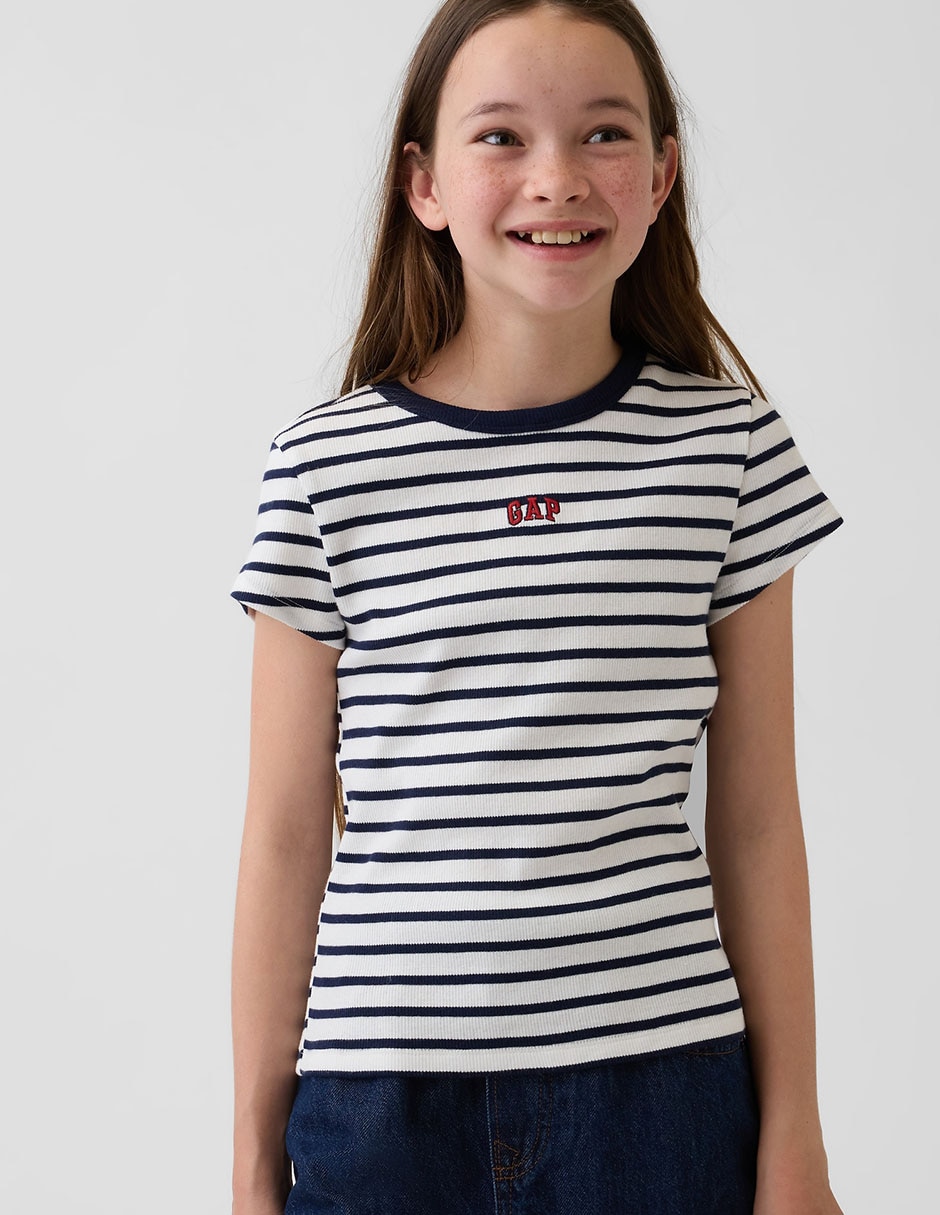 Playera manga corta para niña Playera manga corta para niña