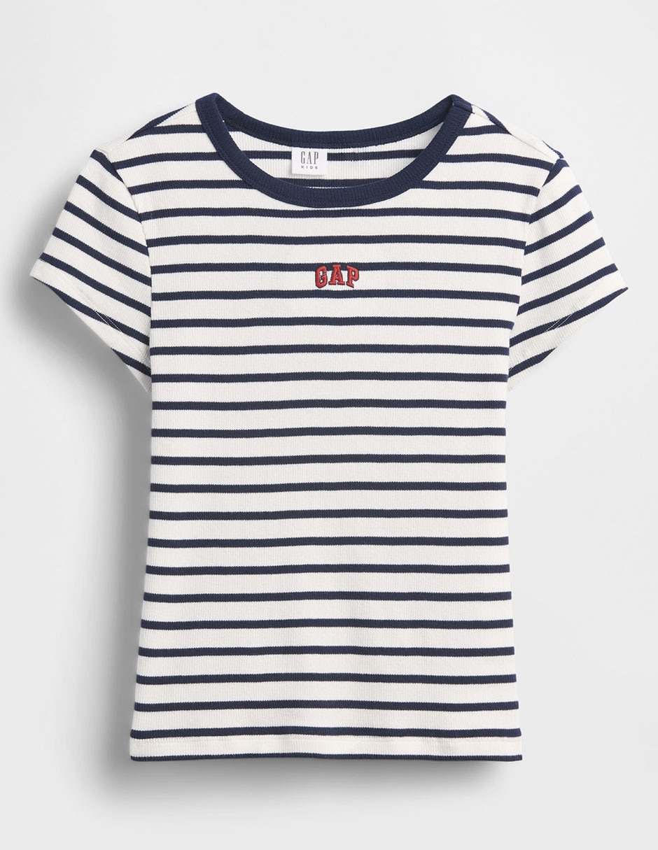 Playera oso manga corta para niña 2