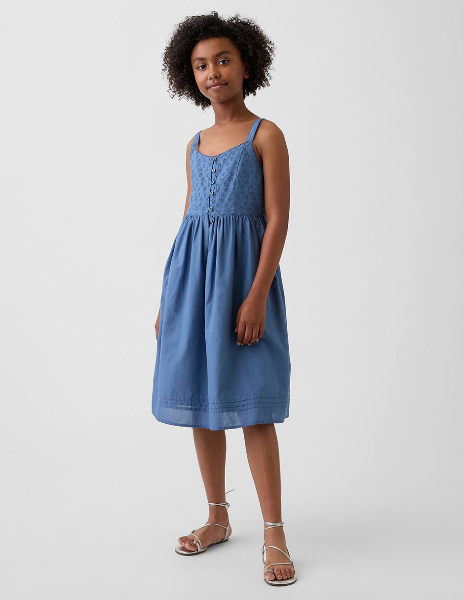 Vestido Sin Manga Para Niña