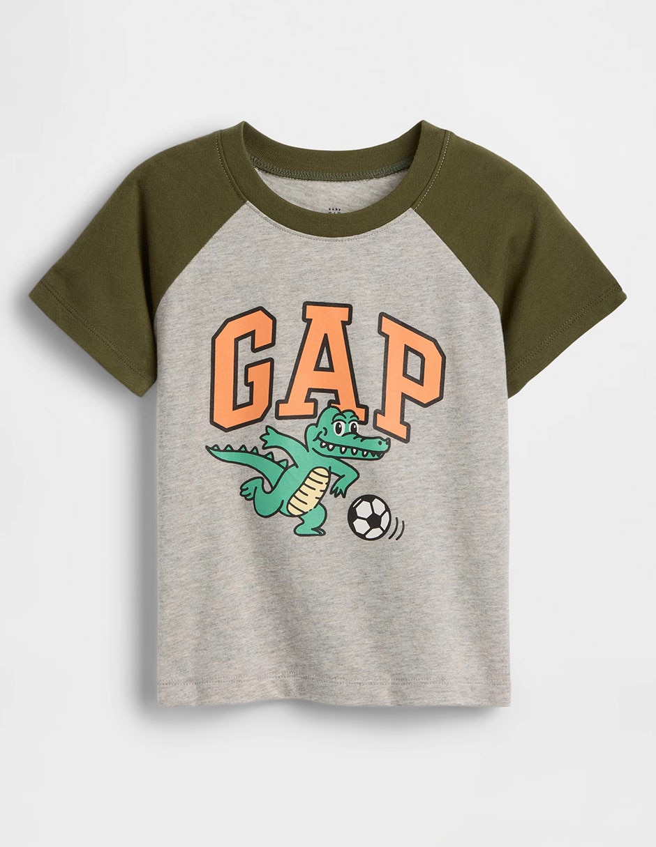 Playera manga corta para niño
