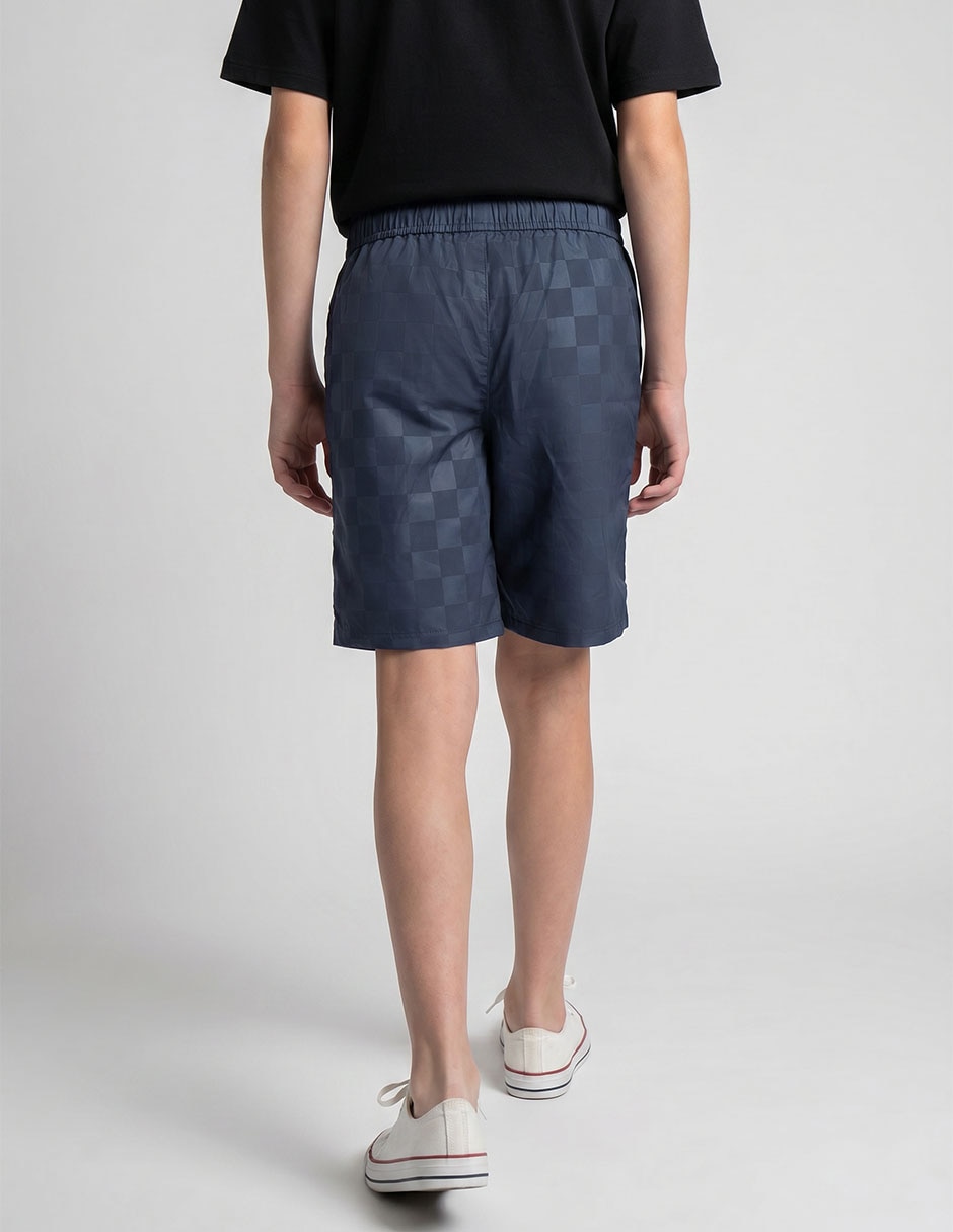 SHORT GAP 900477A NIÑO A CUADROS