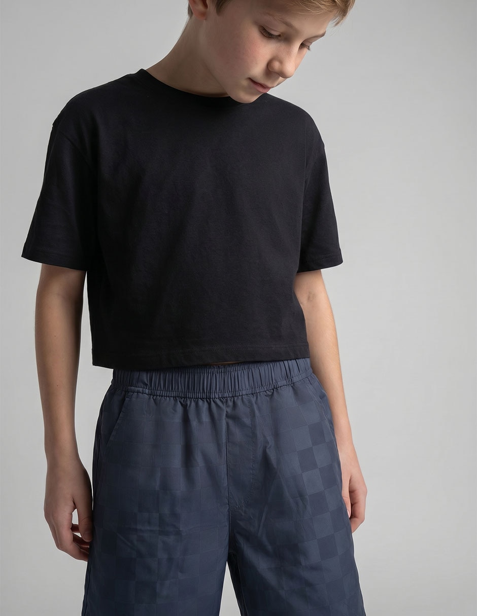 SHORT GAP 900477A NIÑO A CUADROS