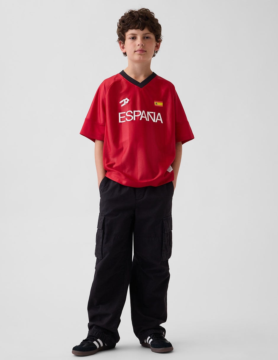 Playera Fifa Wolrd Cup España manga corta para niño