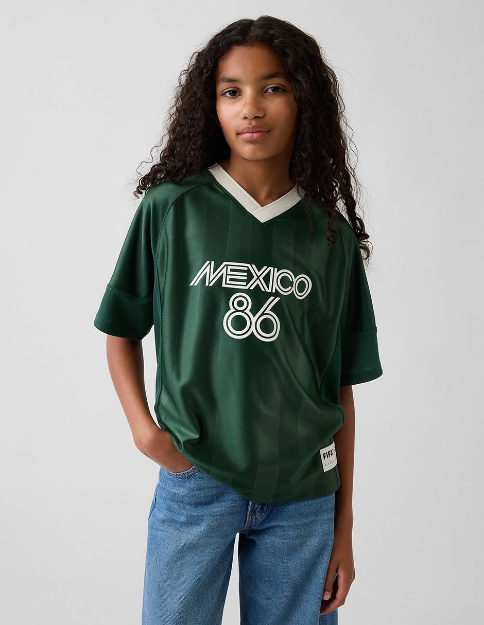 Playera Fifa World Cup México 86 manga corta unisex