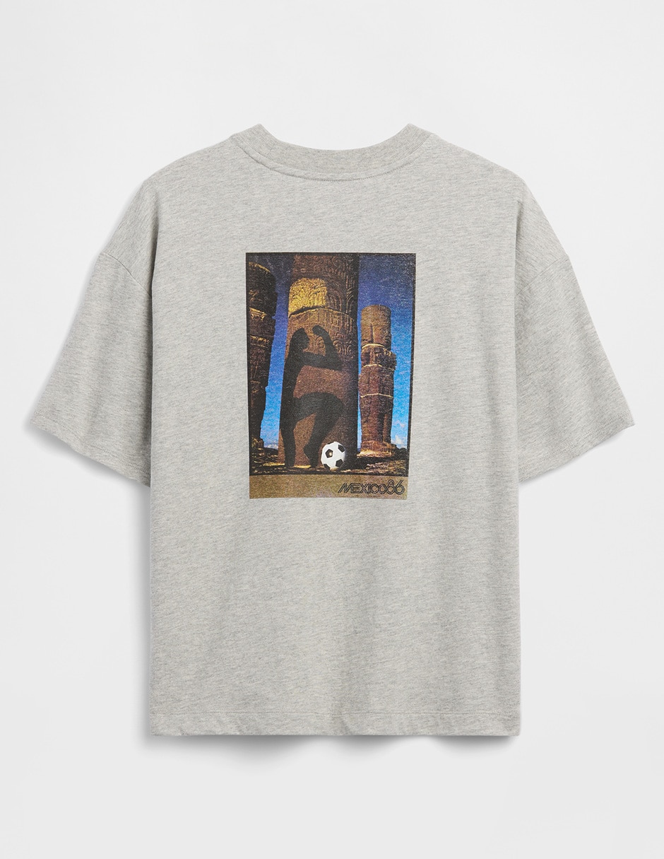 Playera Fifa World Cup México 86 manga corta para niño