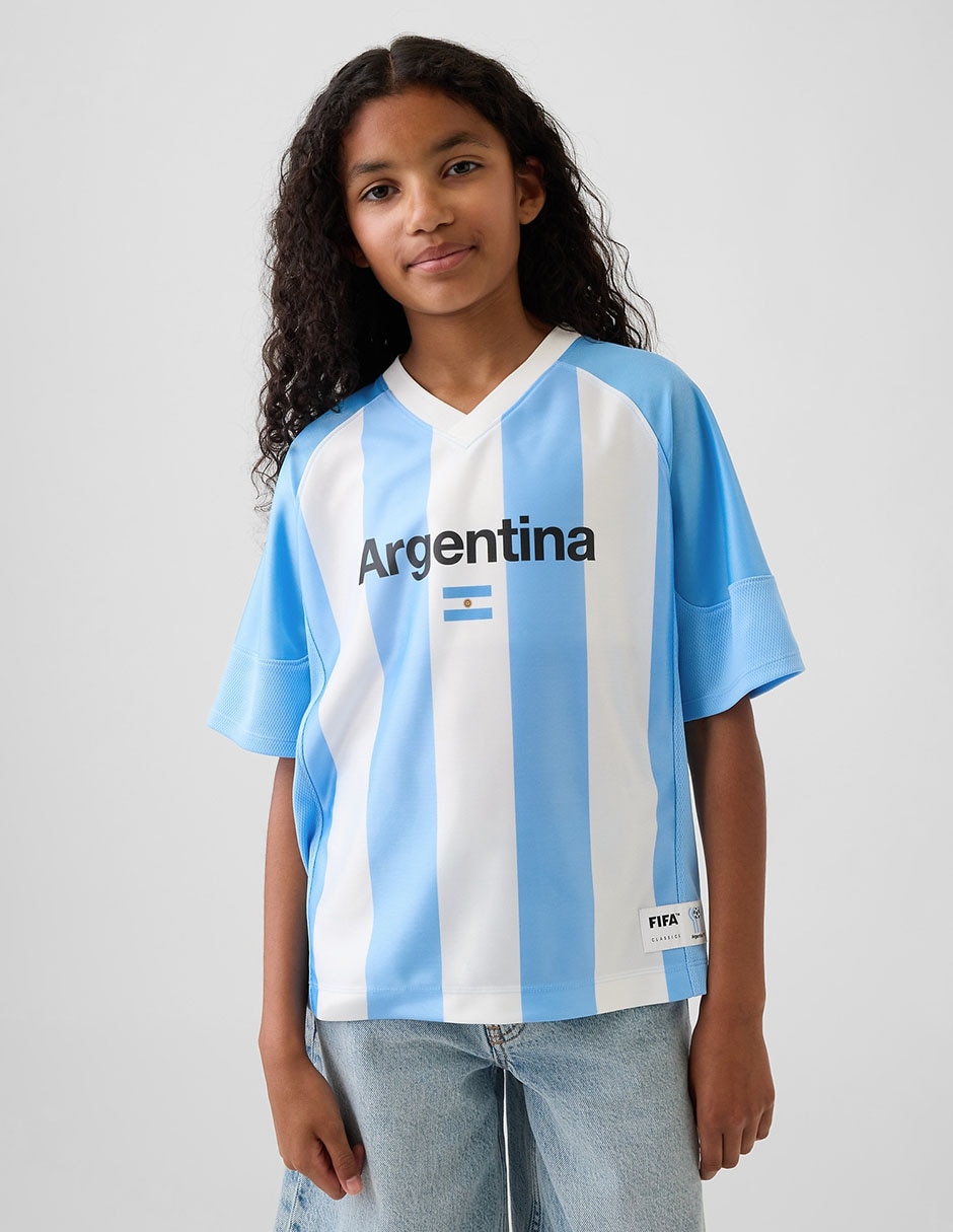 Playera Fifa World Cup Argentina manga corta unisex