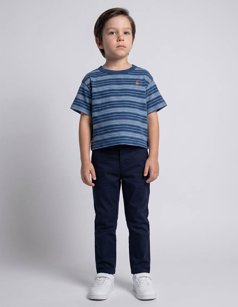 Playera manga corta para bebé niño
