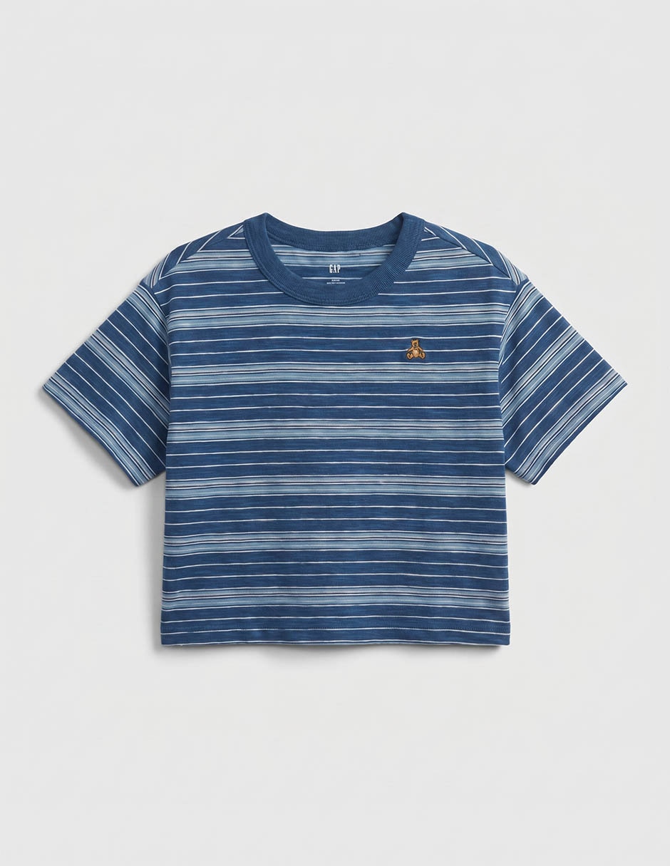 Playera manga corta para bebé niño