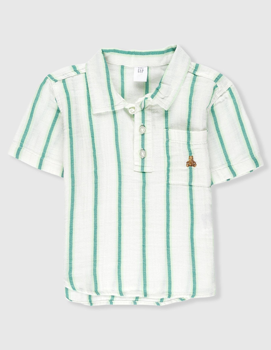 Playera tipo polo para niño 2