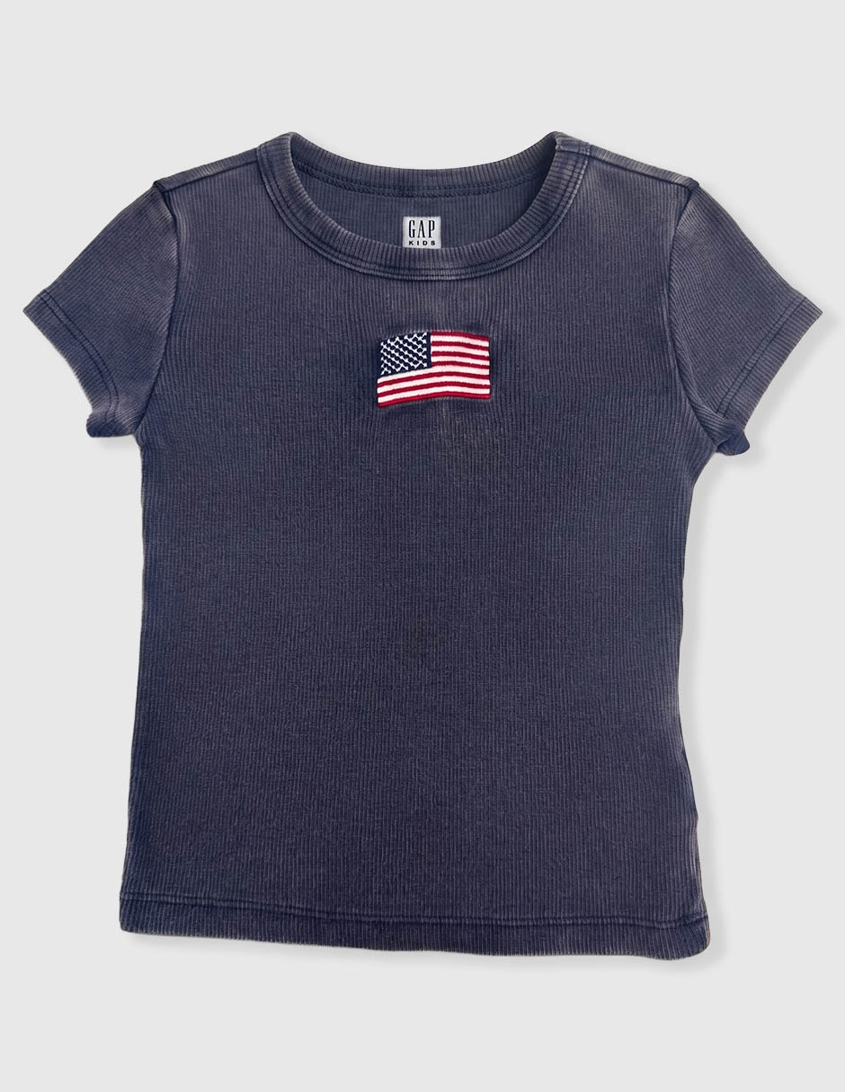 Playera manga corta para niña