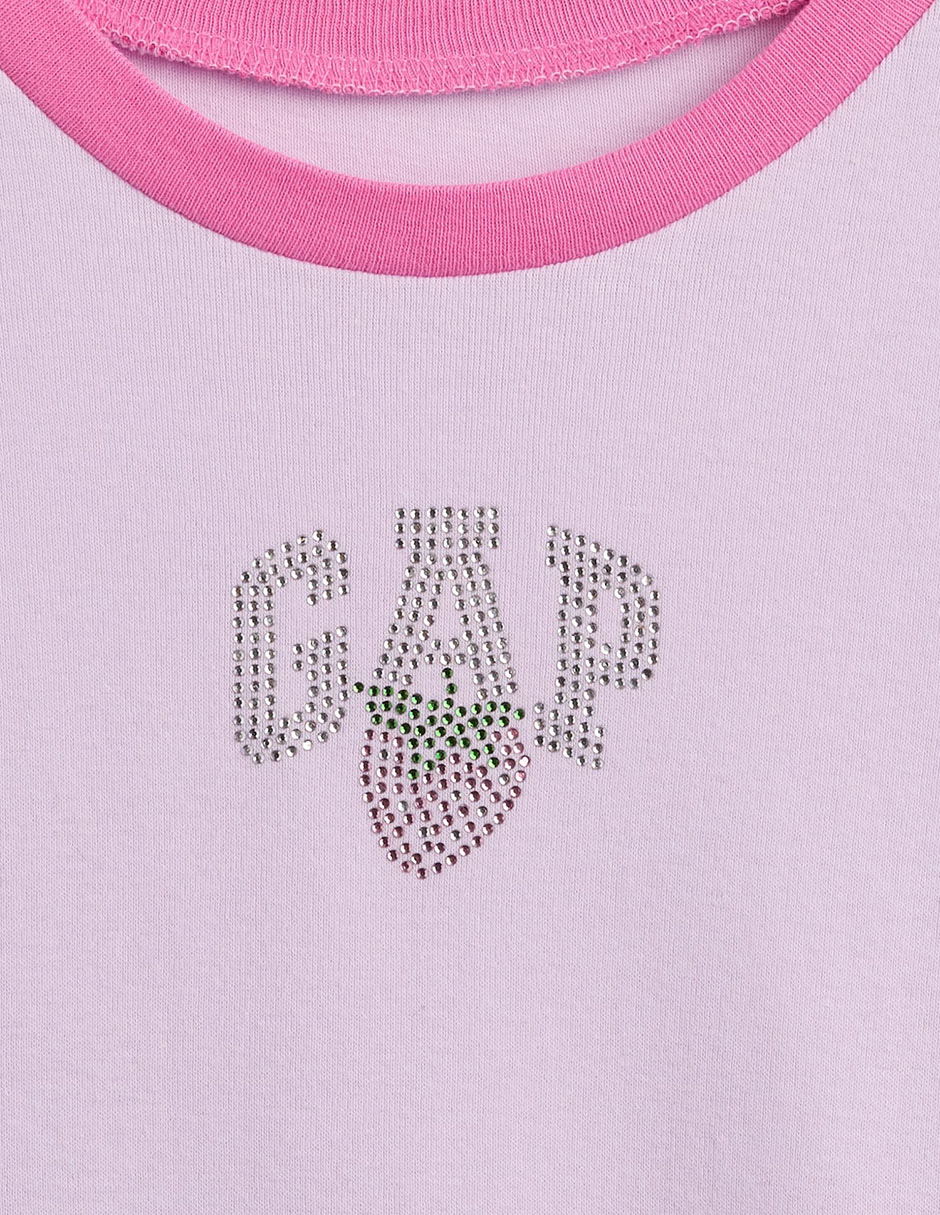 Playera manga corta para niña 3