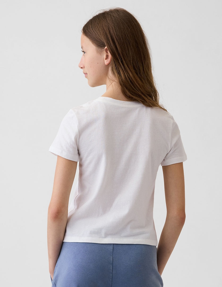 Playera manga corta para niña 3