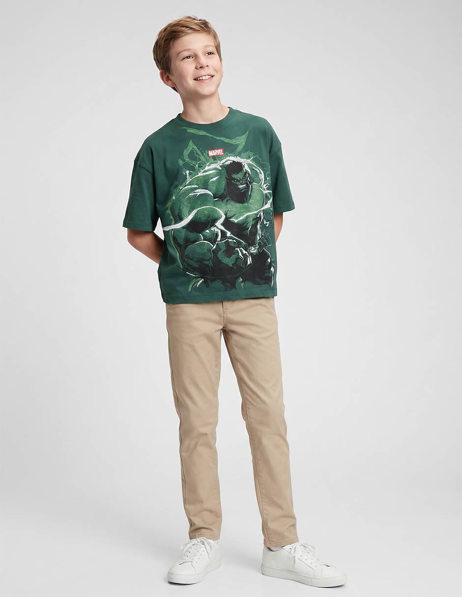 Playera manga corta para niño