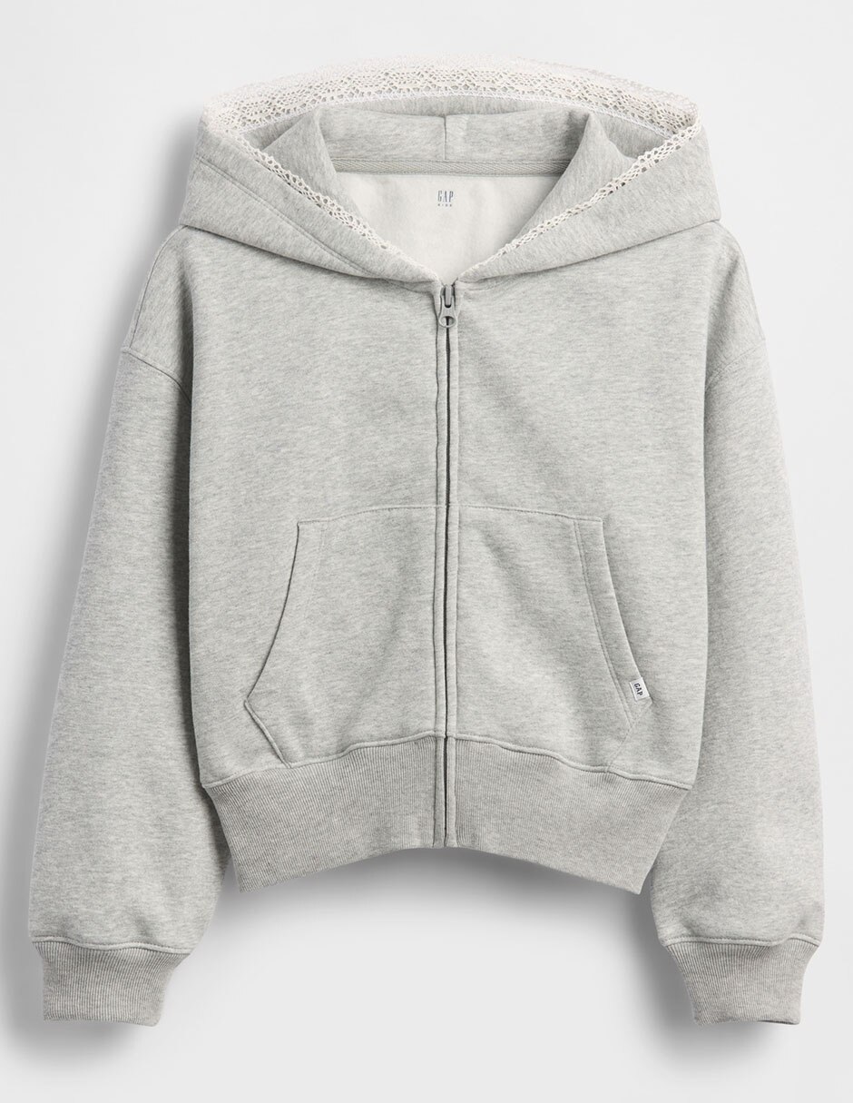 Sudadera de algodón corte regular para infantil 5
