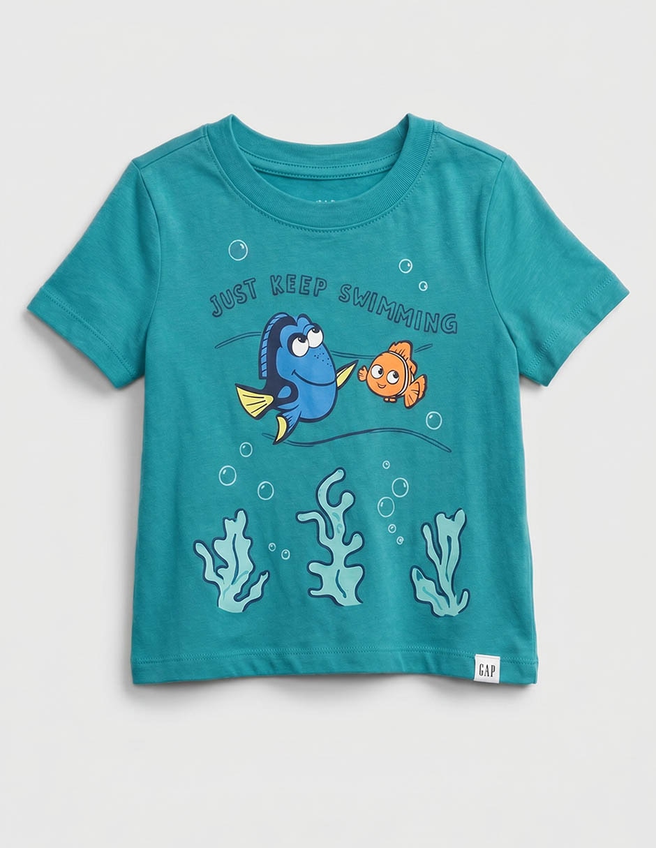 Playera manga corta para niña