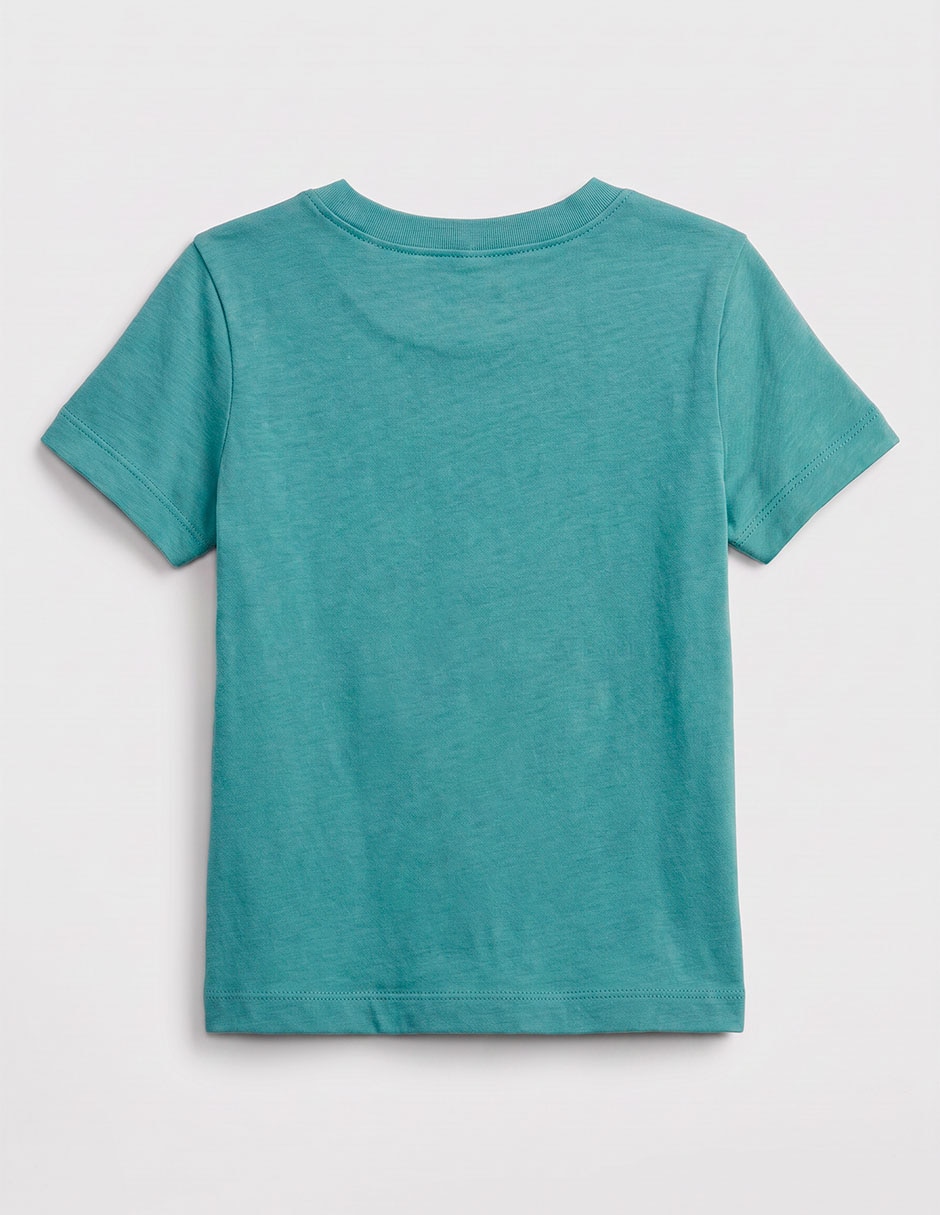 Playera manga corta para niña