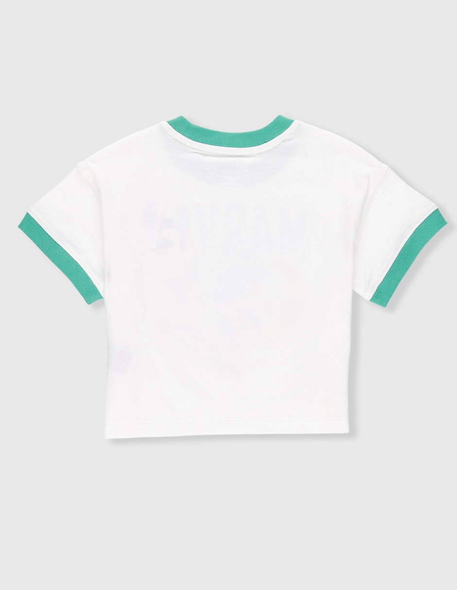 Playera manga corta para niño