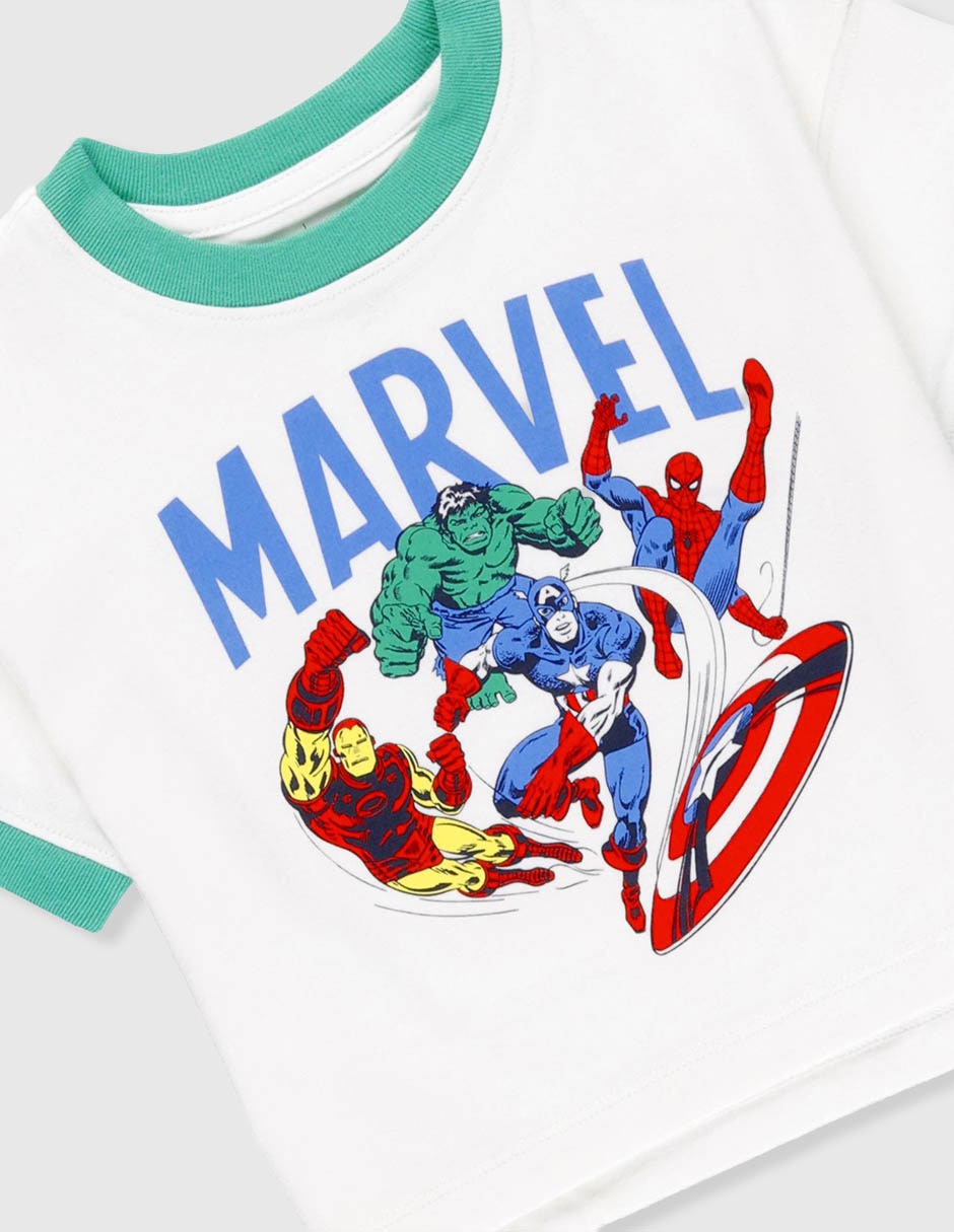 Playera manga corta para niño