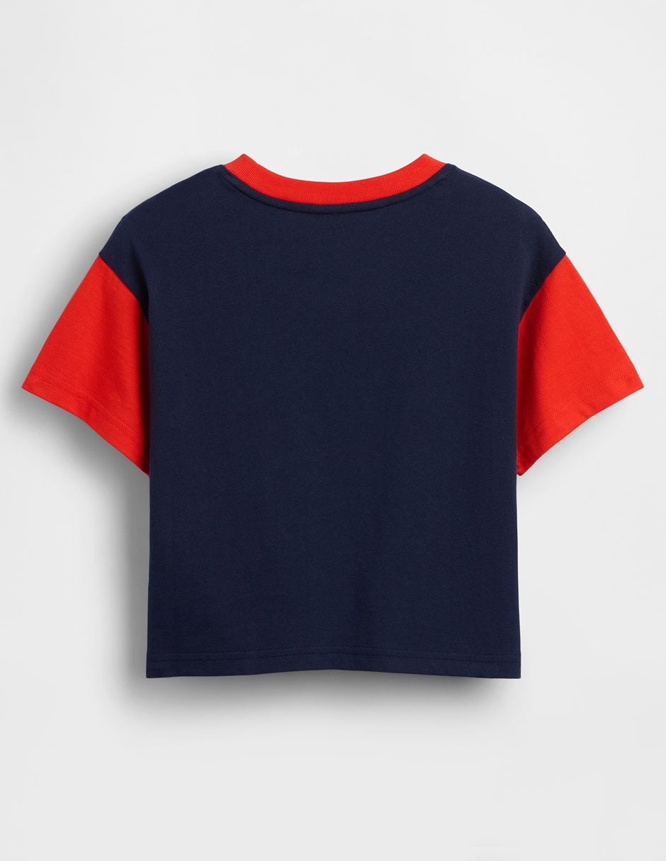 Playera manga corta para niño