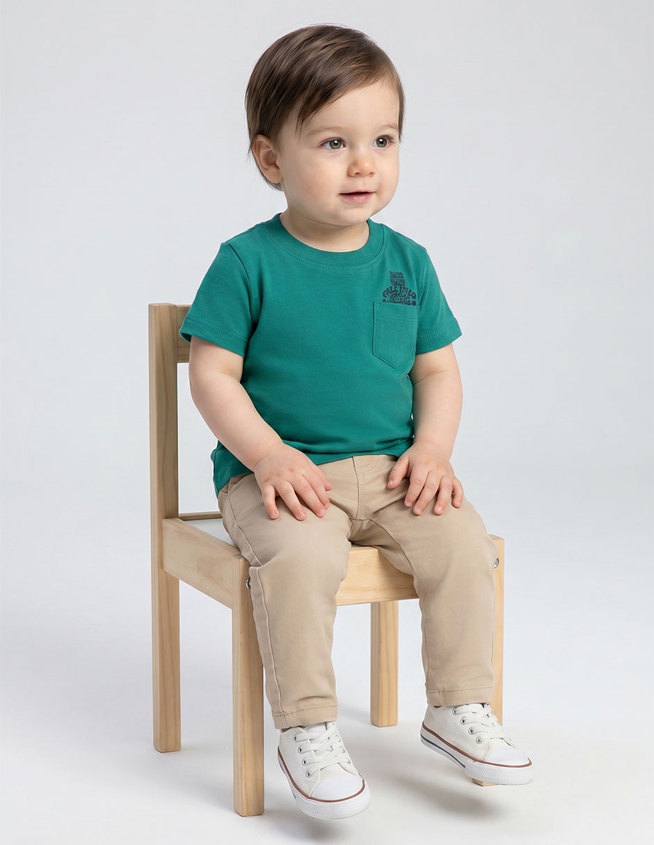 Playera manga corta para bebé niña 1