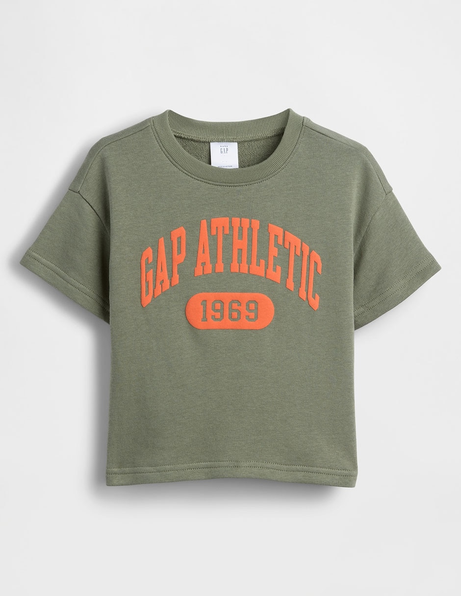 Playera manga corta para niño