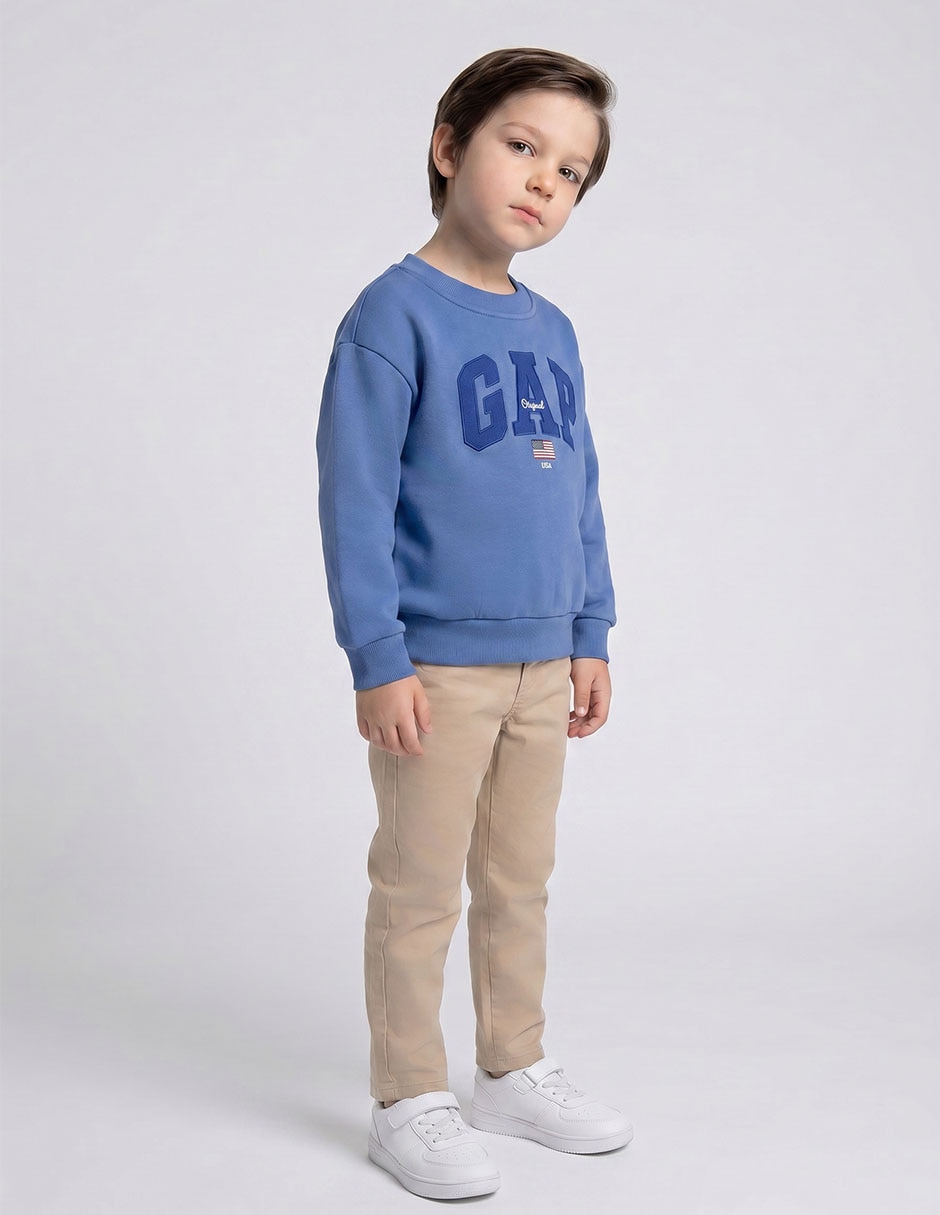 Playera manga corta para niño