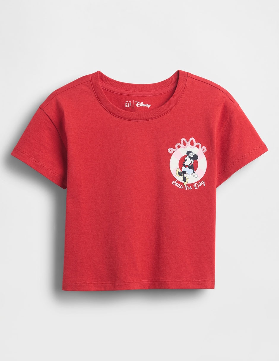 Playera manga corta para niña
