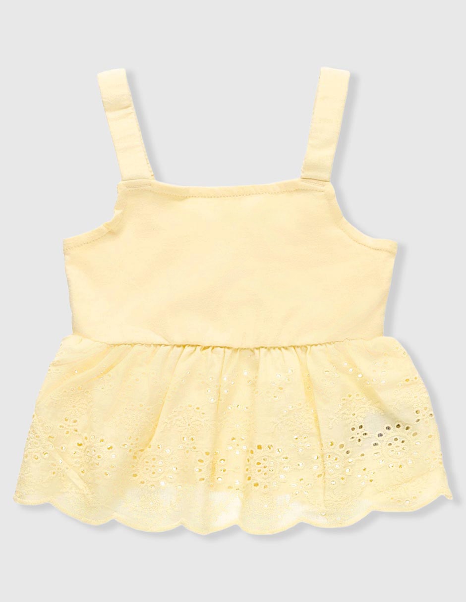 Blusa tirantes para niña
