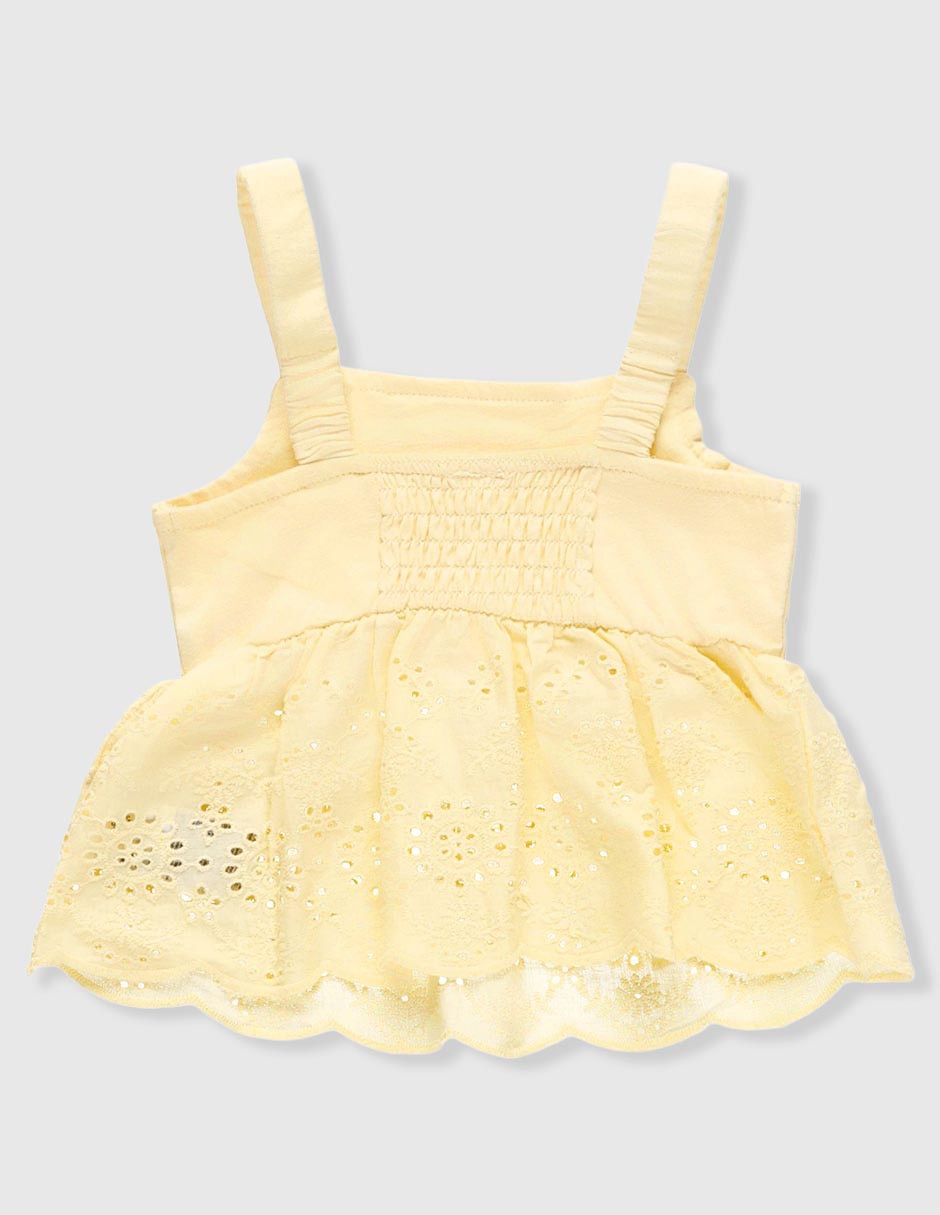 Blusa tirantes para niña