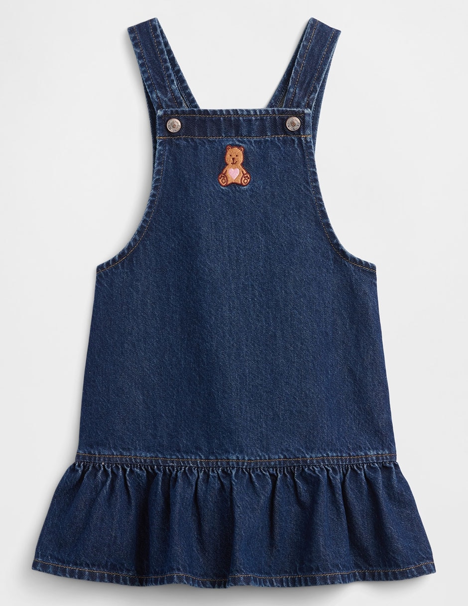 Vestido de tirantes para niña