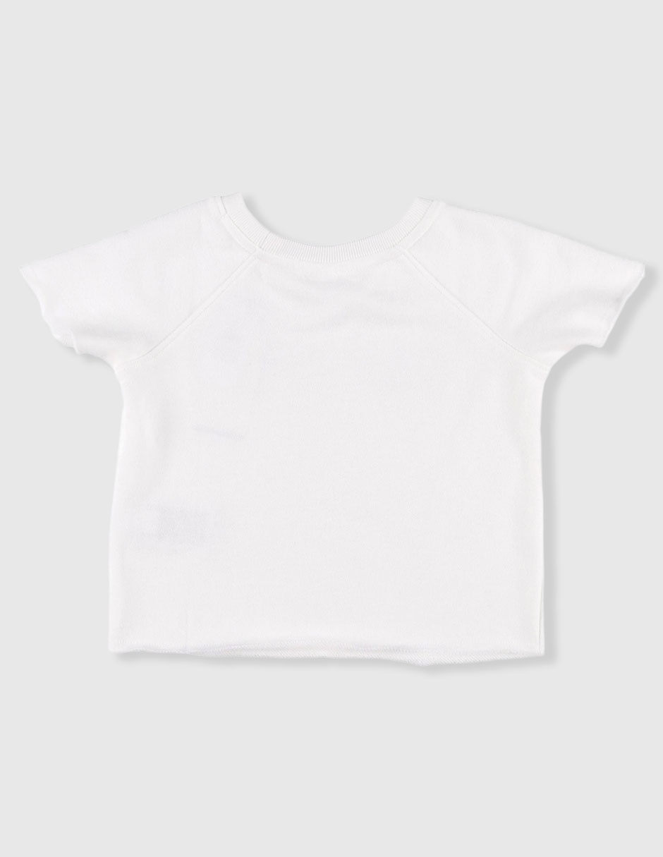 Playera manga regular para bebé niña 3
