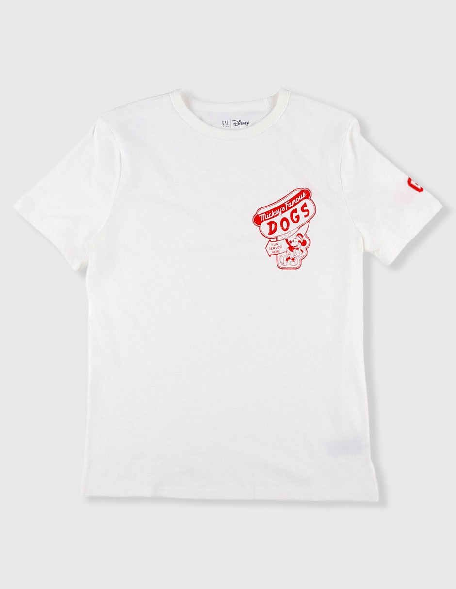 Playera manga corta para niño