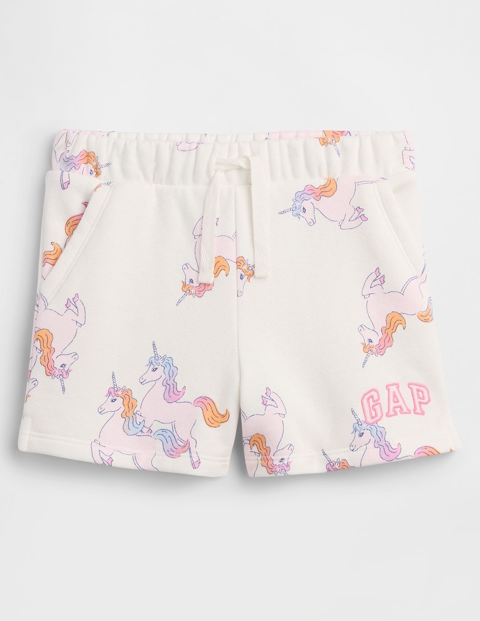Short Unicornio para niña
