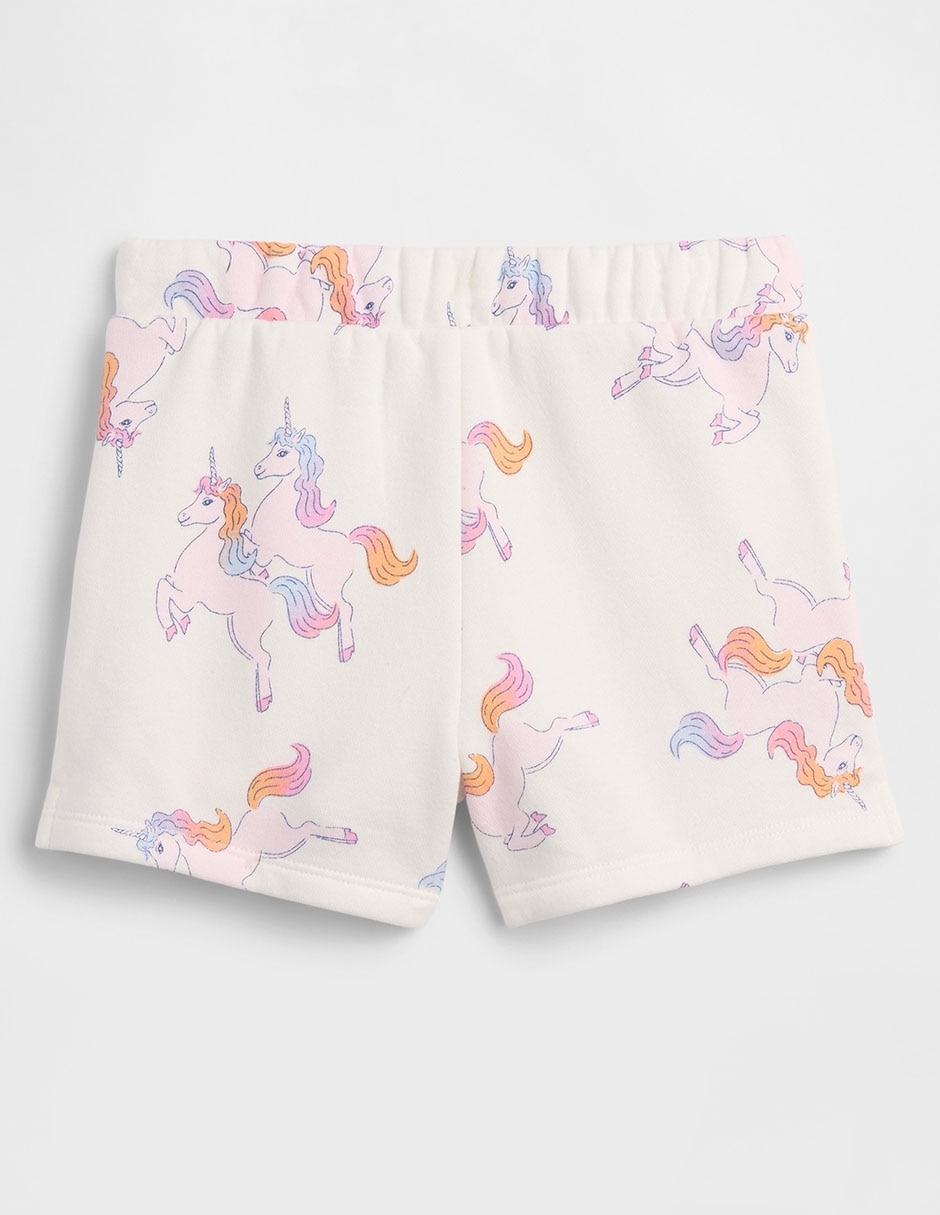 Short Unicornio para niña