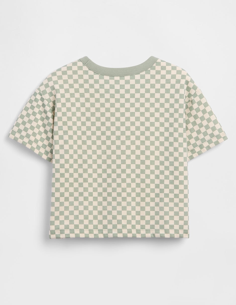 Playera manga corta para niño