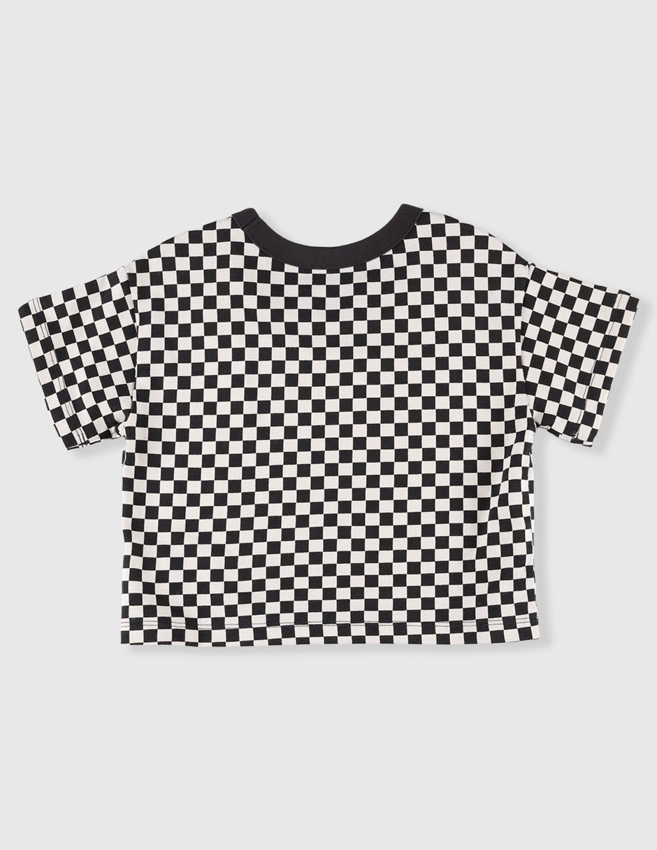 Playera manga corta para niño