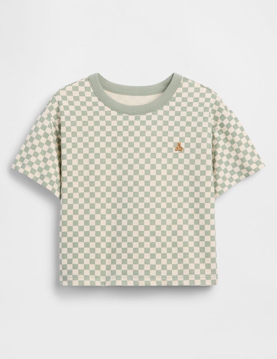 Playera manga corta para bebé niño