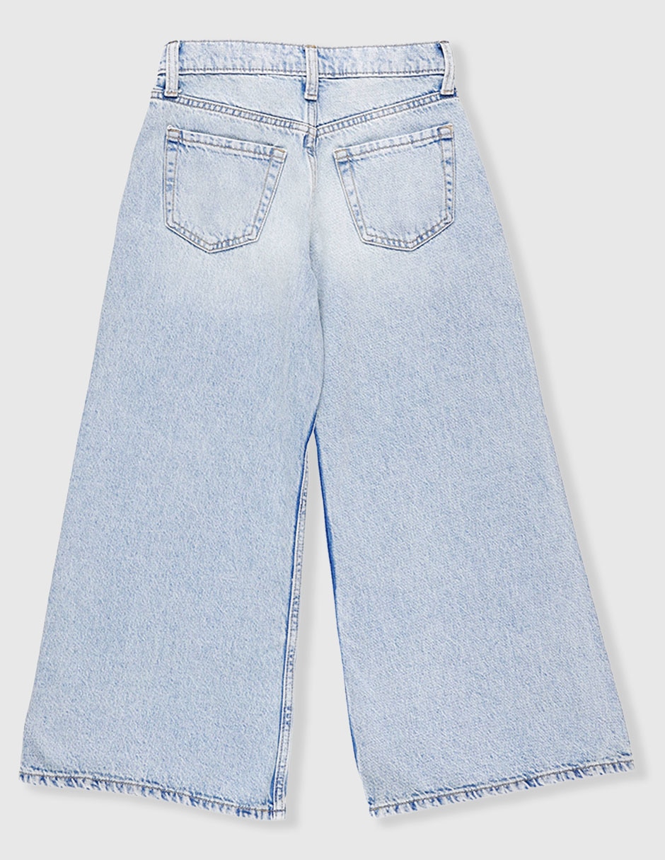 JEANS GAP 898852 NIÑA RELAJADO LISO CLA