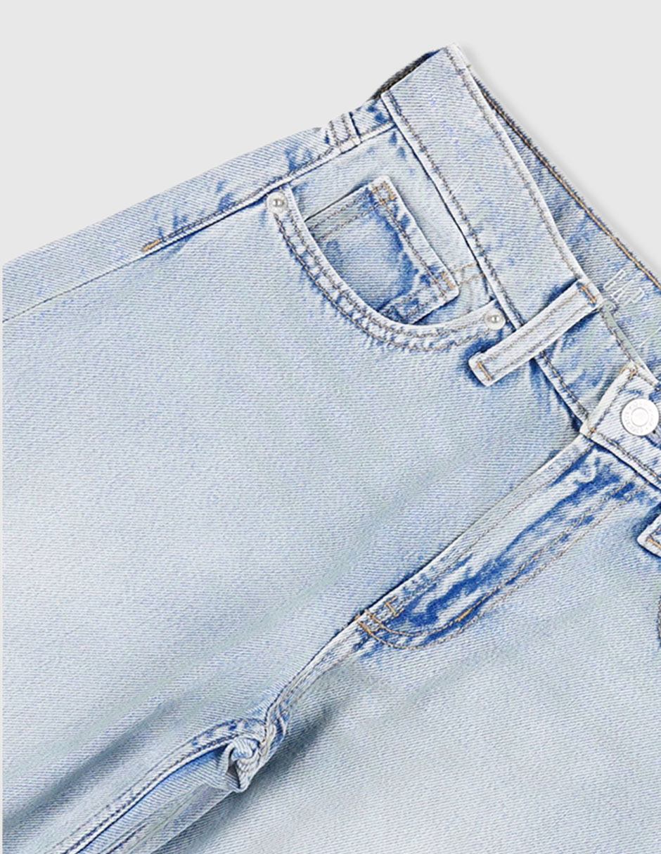 JEANS GAP 898852 NIÑA RELAJADO LISO CLA