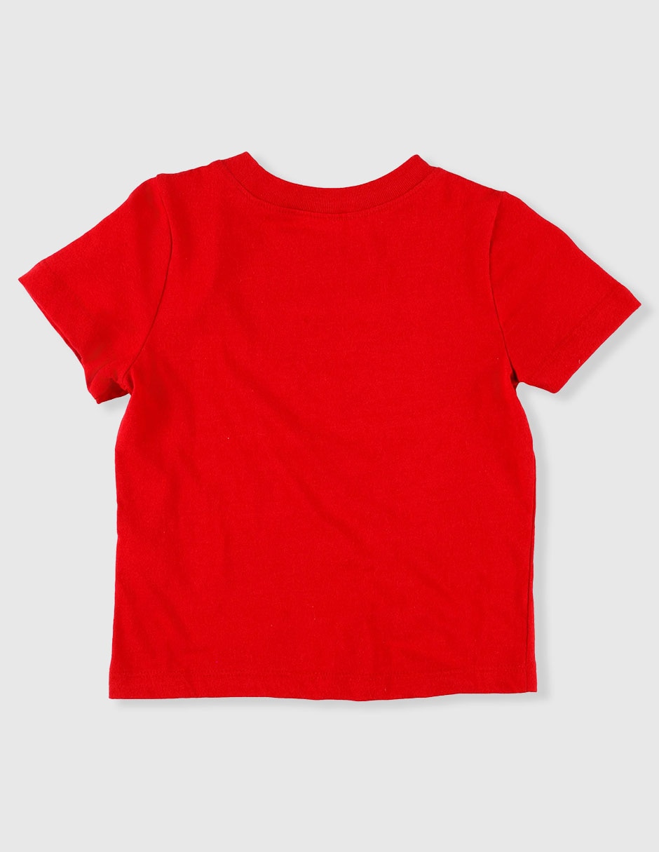 Playera manga corta para niño