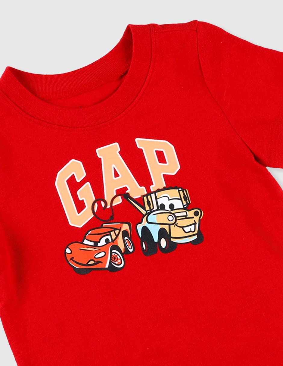 Playera manga corta para niño