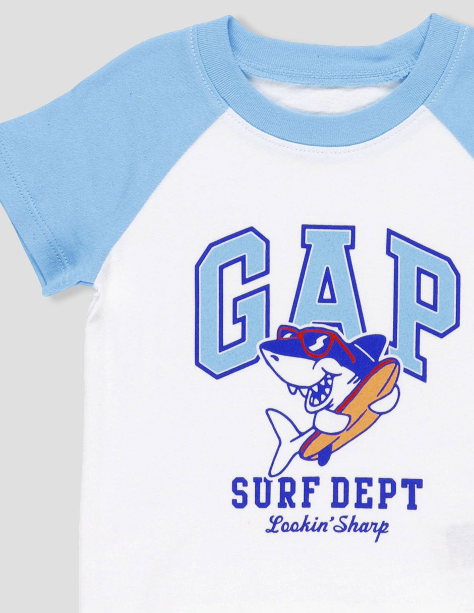Playera manga corta para niño 3