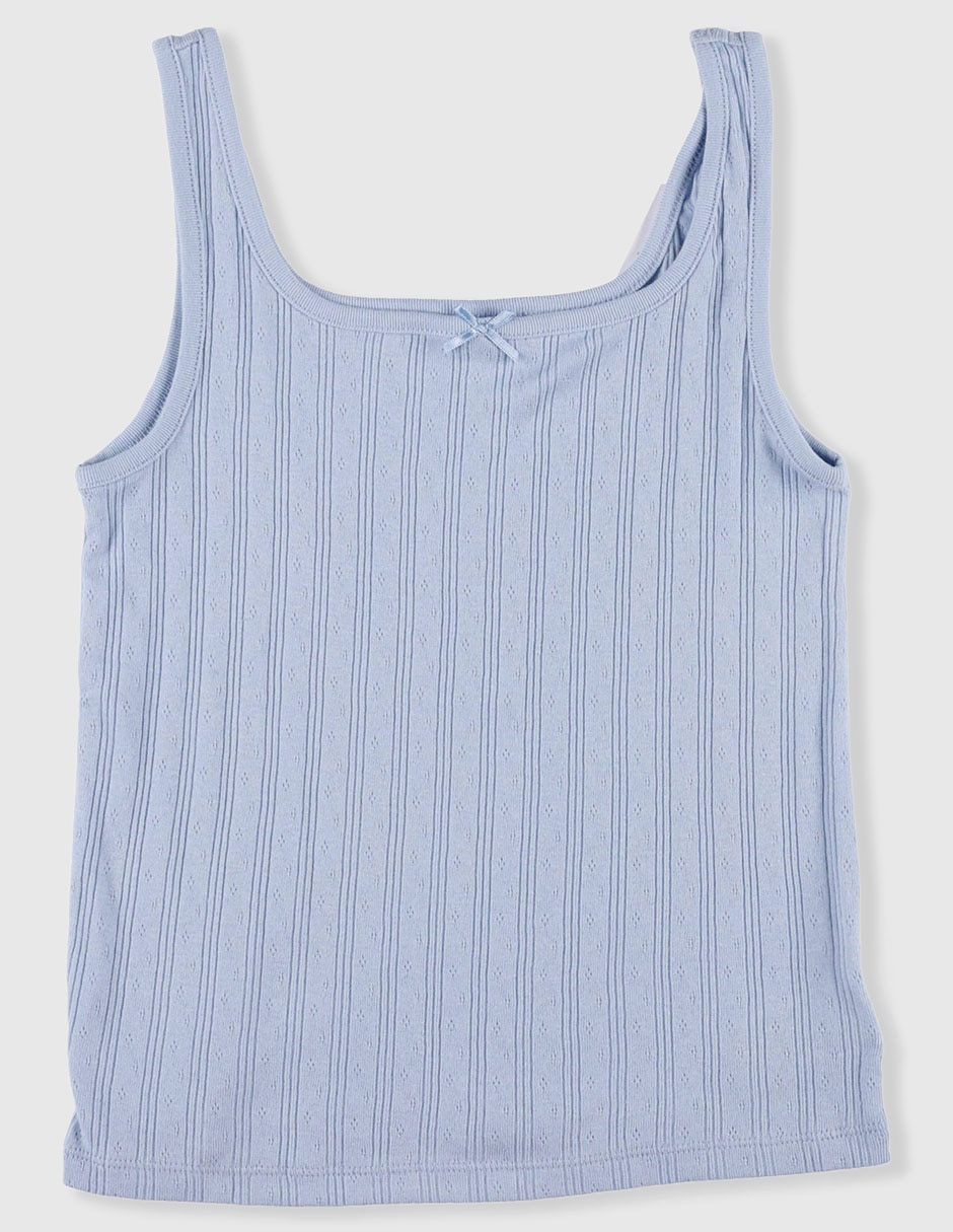 Playera de tirantes para niña Playera de tirantes para niña